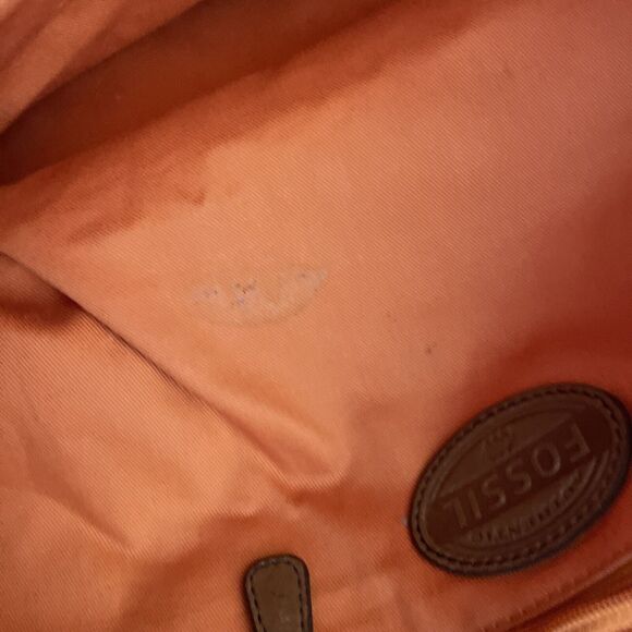 FOSSIL Colorful Floral Tote Purse Boho Country Zippered Closure - Picture 8 of 11